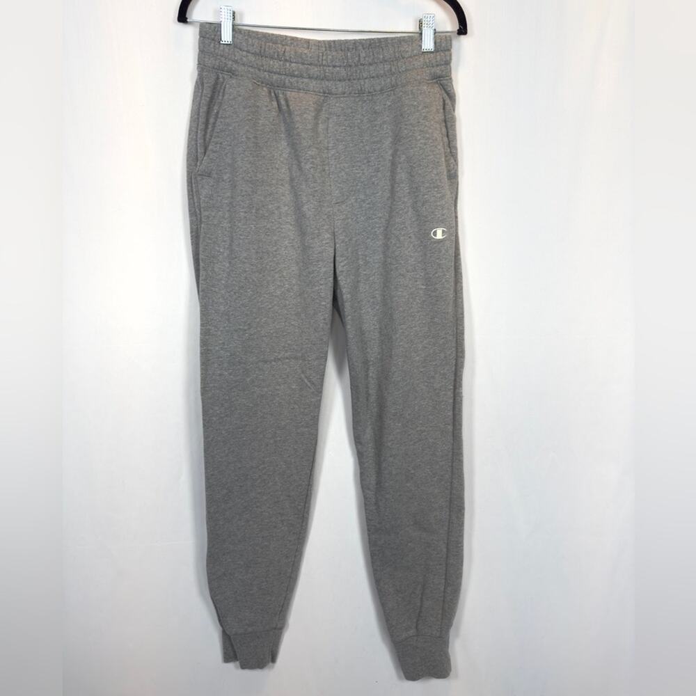 Champion Originals Sueded Fleece Jogger Cotton Blend Oxford Grey Size Medium